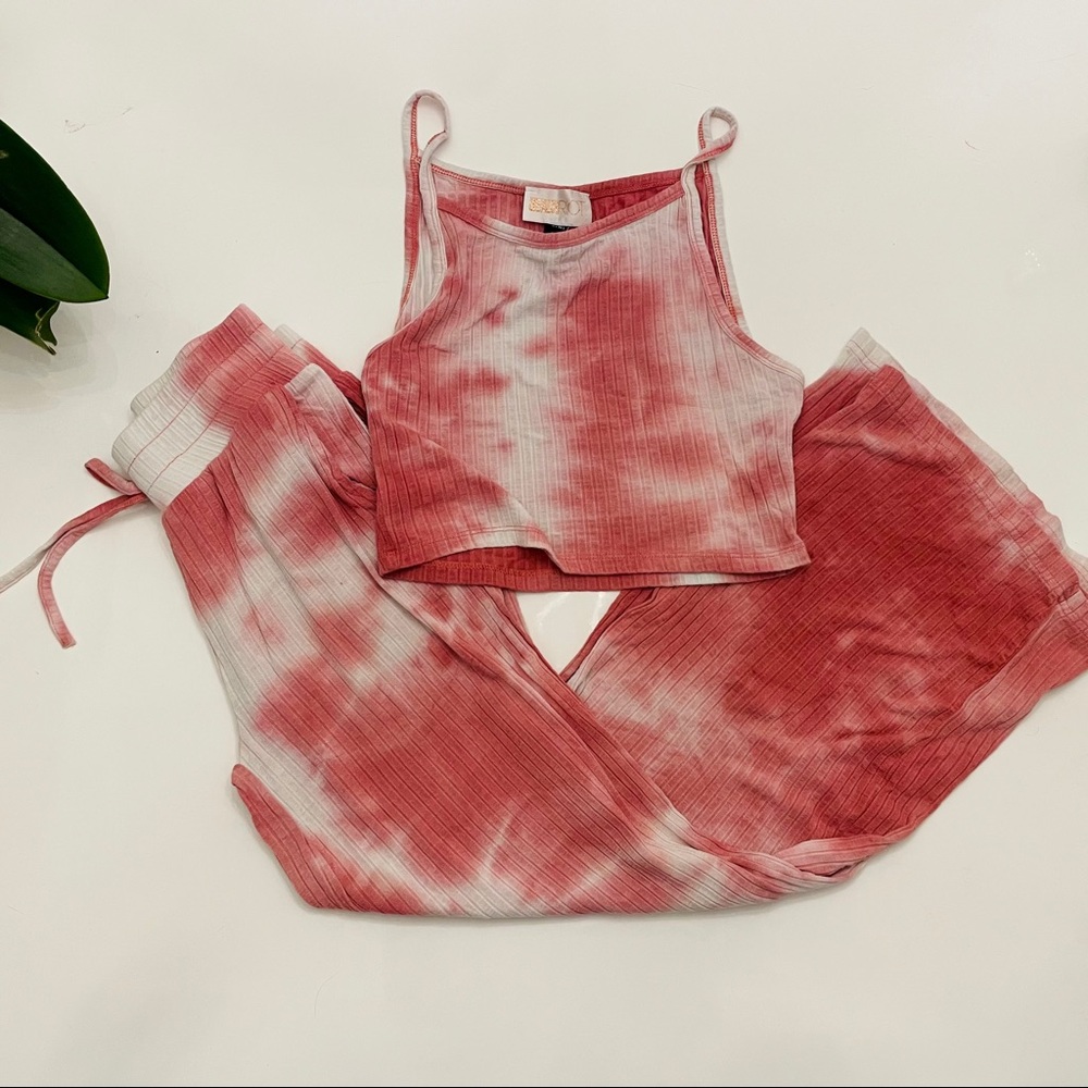 Beach Riot tie dye set